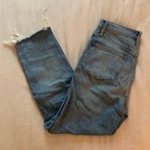 Lightly Distressed Madewell Jeans